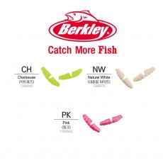 버클리 액션 왁시스 PBHIHA.75 소프트베이트 0.75인치 약 1.7cm 송어웜