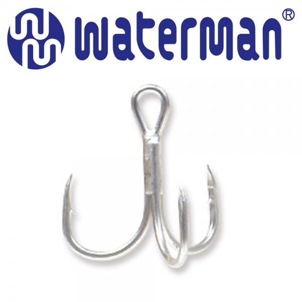 워터맨 샤프 컷팅 트레블 훅 루어낚시바늘