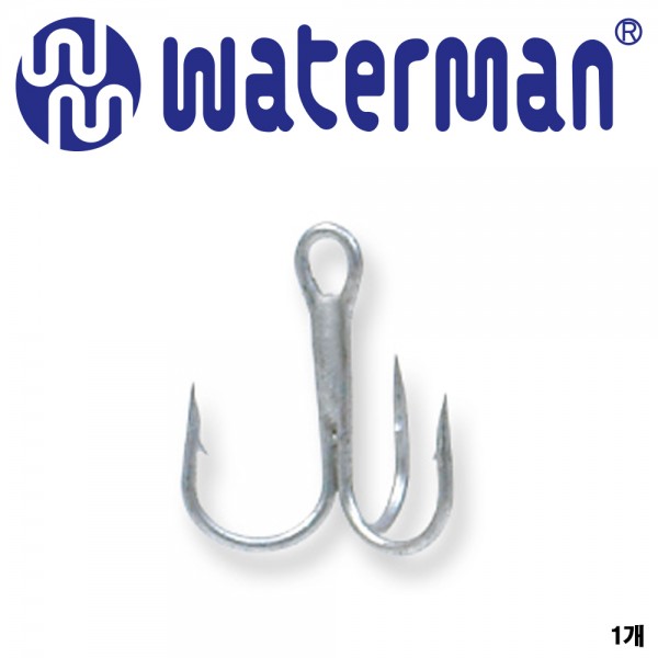 워터맨 샤프 트레블 훅 SP647PS 루어낚시바늘 갈치